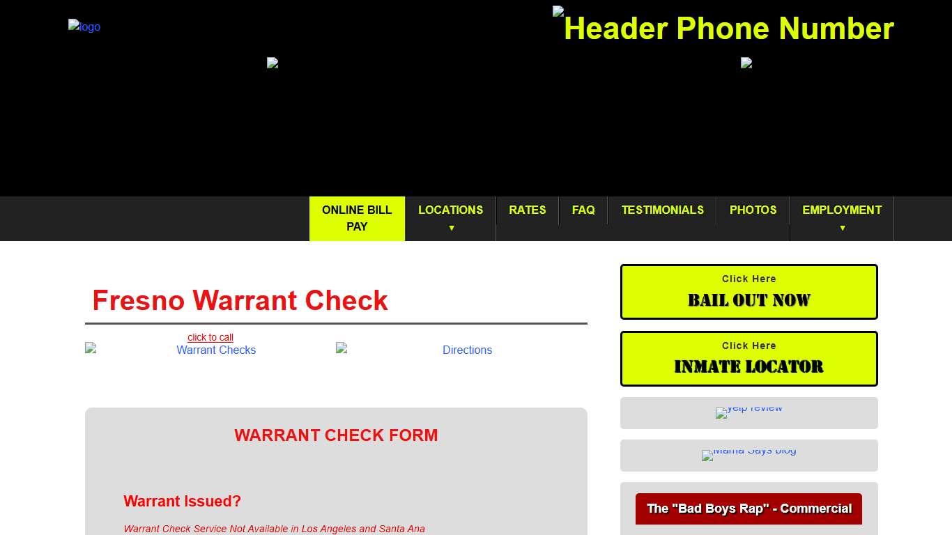 Fresno Warrant Check | Warrant Search in Fresno California