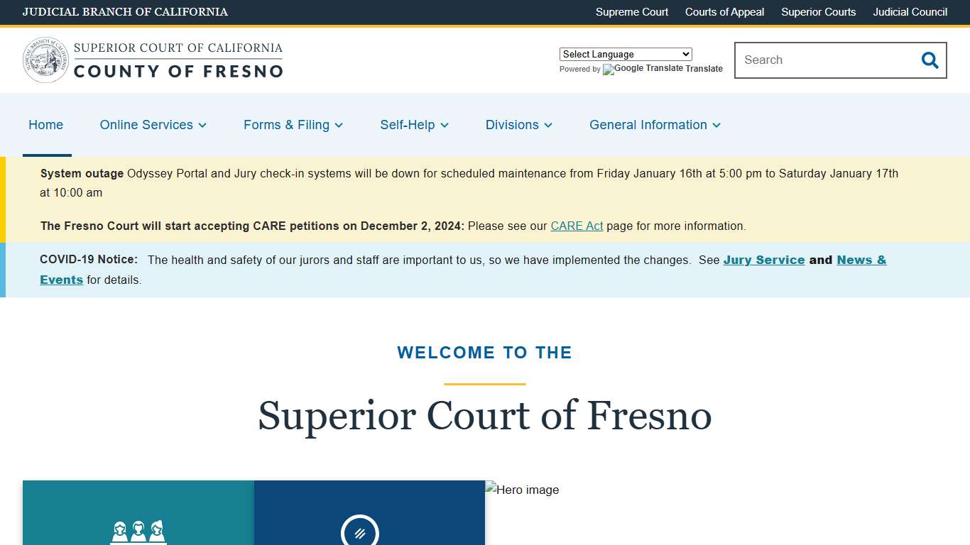Home | Superior Court of California | County of Fresno